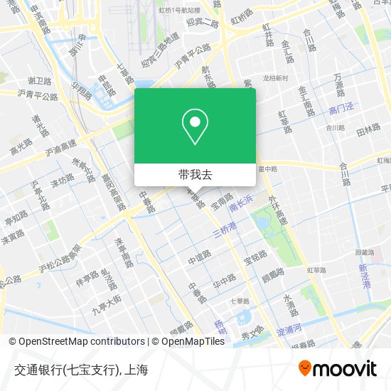 交通银行(七宝支行)地图