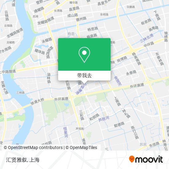 汇贤雅叙地图