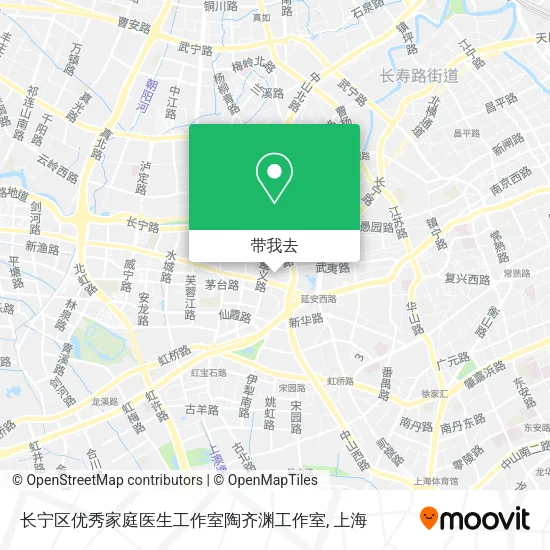 长宁区优秀家庭医生工作室陶齐渊工作室地图