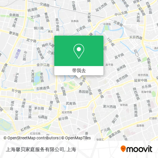 上海馨贝家庭服务有限公司地图