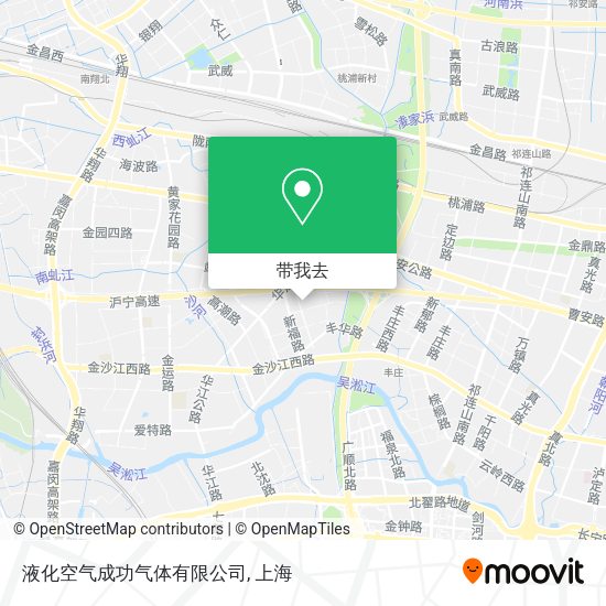 液化空气成功气体有限公司地图