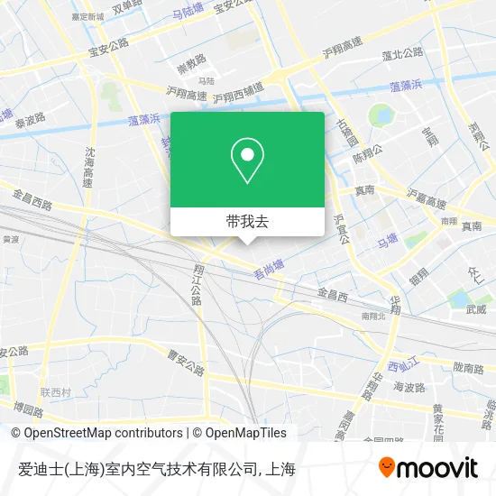 爱迪士(上海)室内空气技术有限公司地图