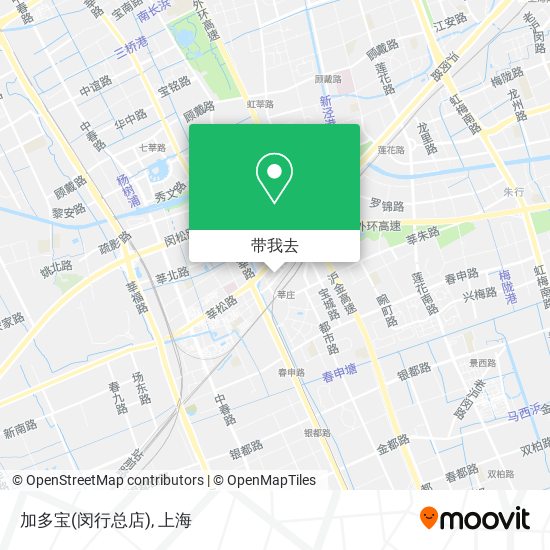 加多宝(闵行总店)地图
