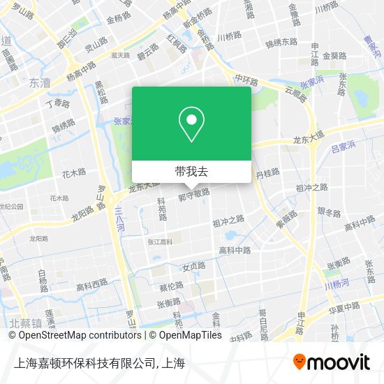 上海嘉顿环保科技有限公司地图
