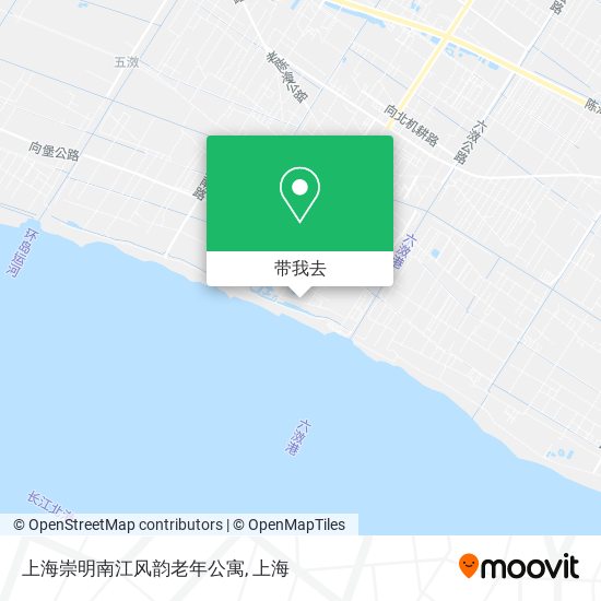 上海崇明南江风韵老年公寓地图