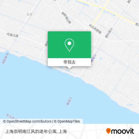 上海崇明南江风韵老年公寓地图