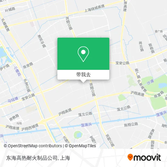 东海高热耐火制品公司地图