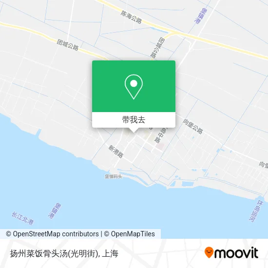 扬州菜饭骨头汤(光明街)地图
