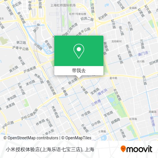 小米授权体验店(上海乐语七宝三店)地图