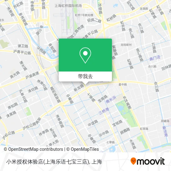 小米授权体验店(上海乐语七宝三店)地图