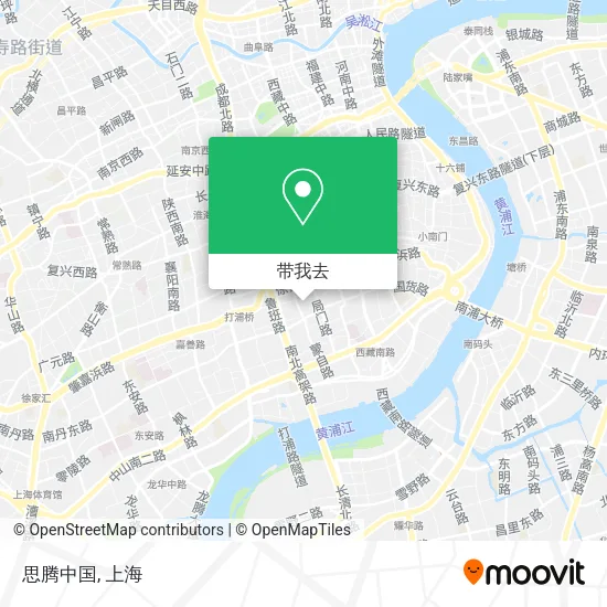 思腾中国地图