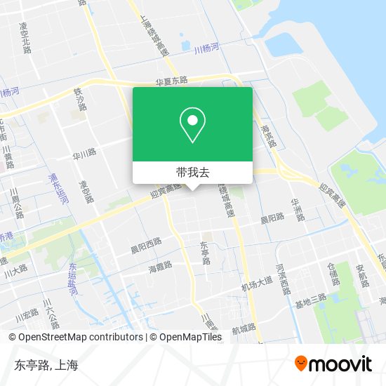 东亭路地图