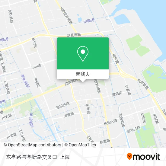 东亭路与亭塘路交叉口地图