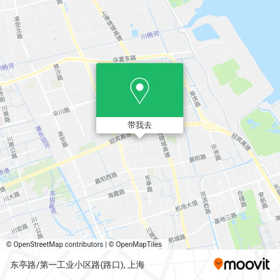 东亭路/第一工业小区路(路口)地图