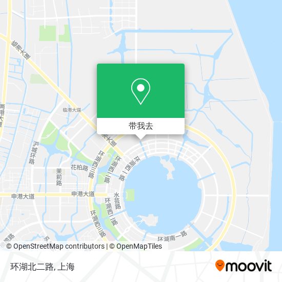 环湖北二路地图