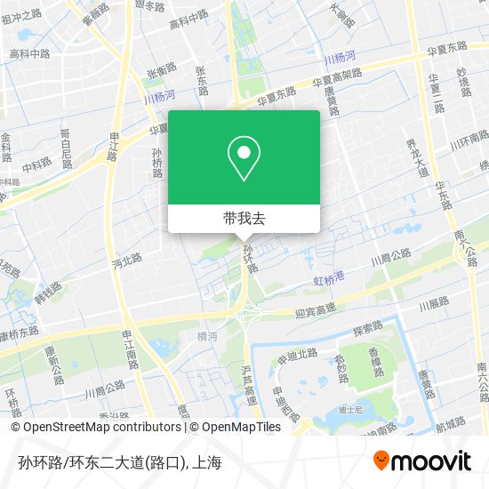 孙环路/环东二大道(路口)地图