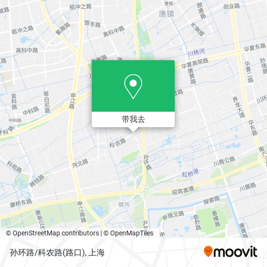 孙环路/科农路(路口)地图