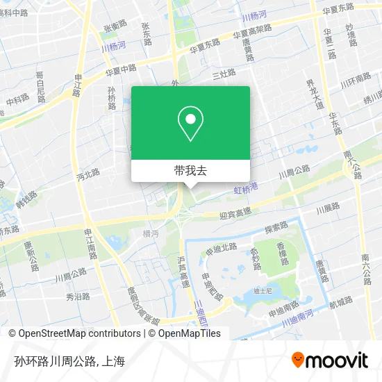 孙环路川周公路地图