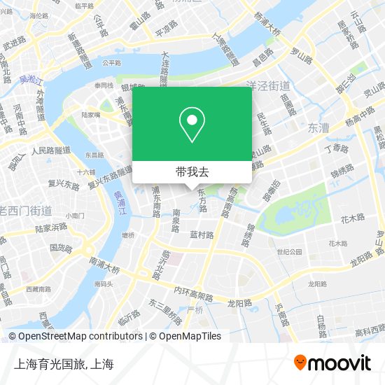 上海育光国旅地图