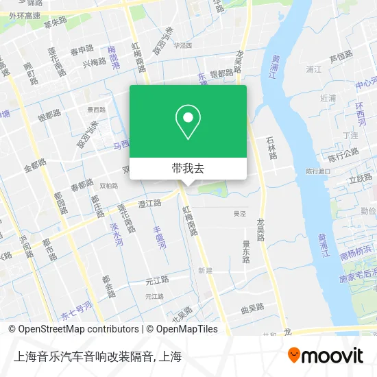上海音乐汽车音响改装隔音地图
