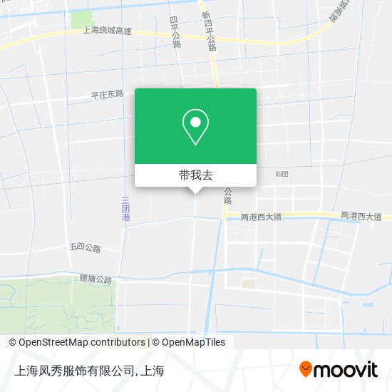 上海凤秀服饰有限公司地图