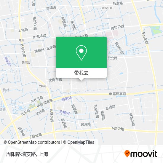 周阳路瑞安路地图