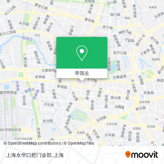 上海永华口腔门诊部地图