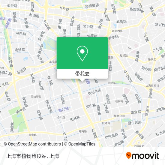 上海市植物检疫站地图