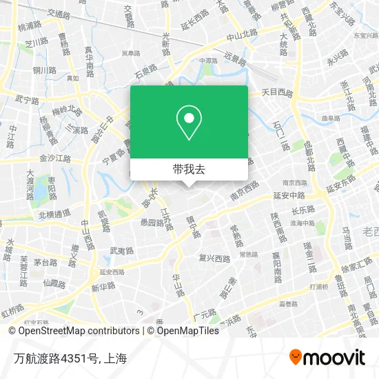 万航渡路4351号地图
