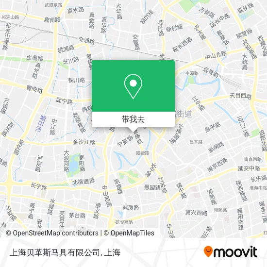上海贝革斯马具有限公司地图