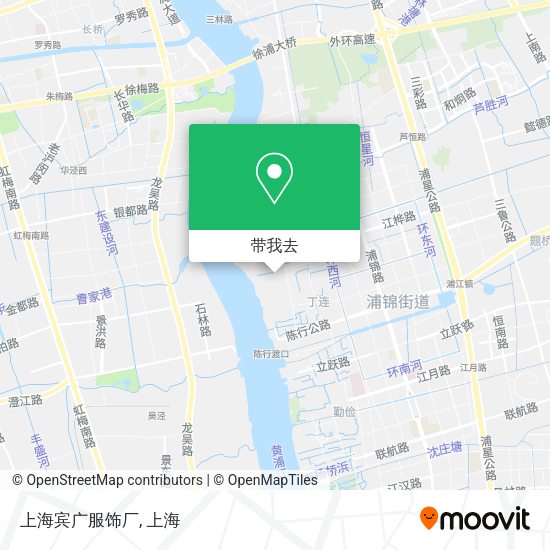 上海宾广服饰厂地图