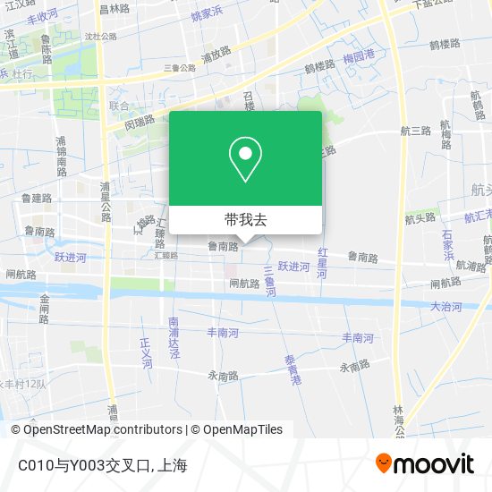 C010与Y003交叉口地图
