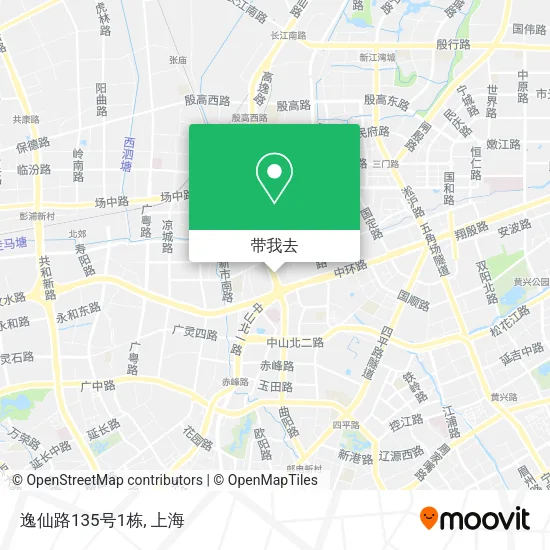逸仙路135号1栋地图