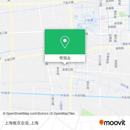 上海银京企业地图