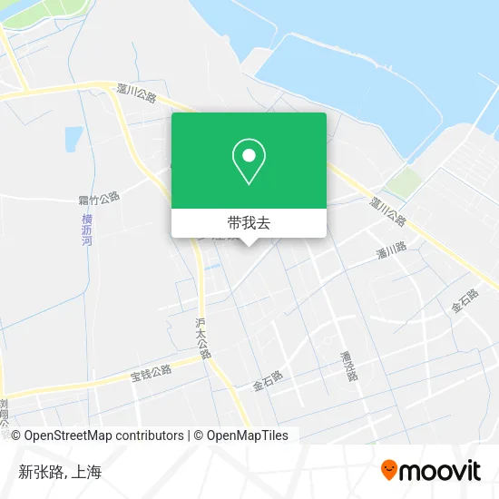 新张路地图