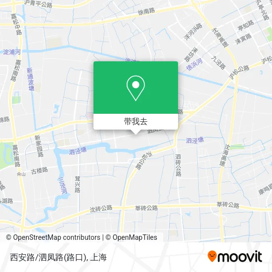 西安路/泗凤路(路口)地图