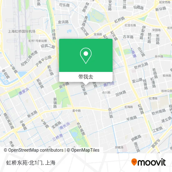 虹桥东苑-北1门地图