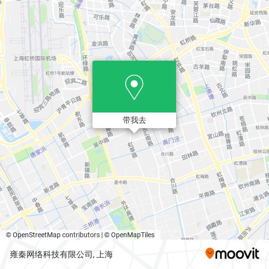 雍秦网络科技有限公司地图