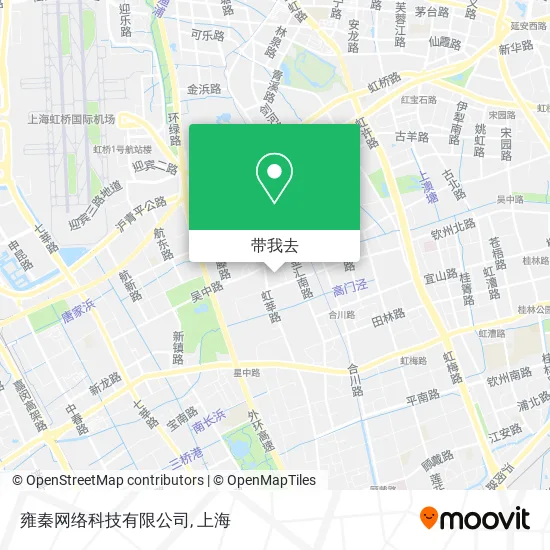 雍秦网络科技有限公司地图