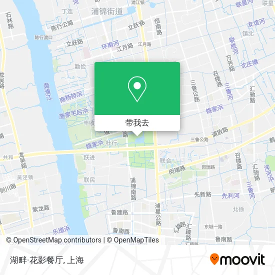 湖畔·花影餐厅地图
