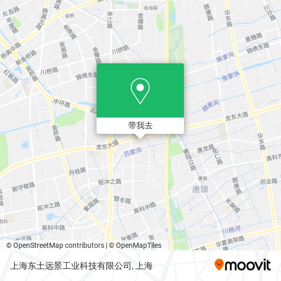 上海东土远景工业科技有限公司地图