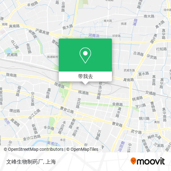 文峰生物制药厂地图