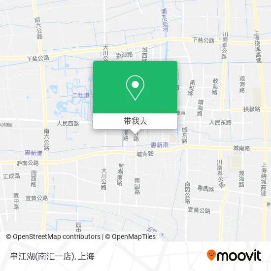 串江湖(南汇一店)地图