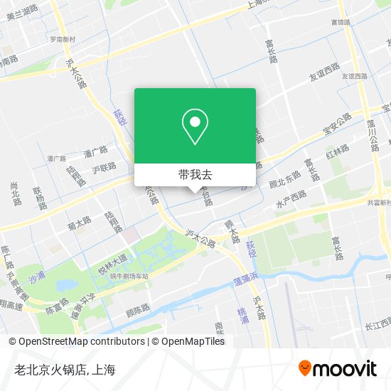 老北京火锅店地图