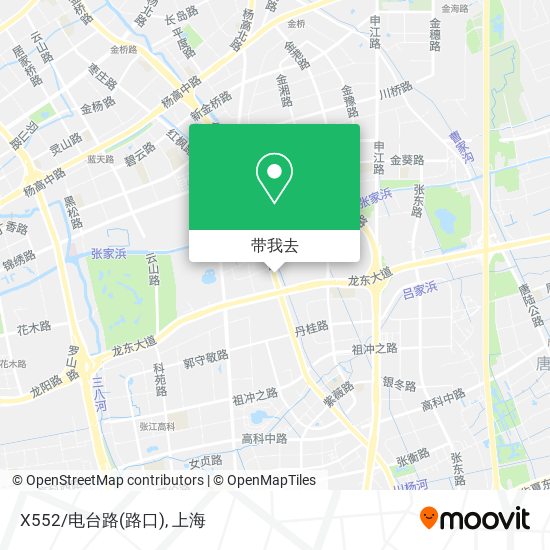 X552/电台路(路口)地图