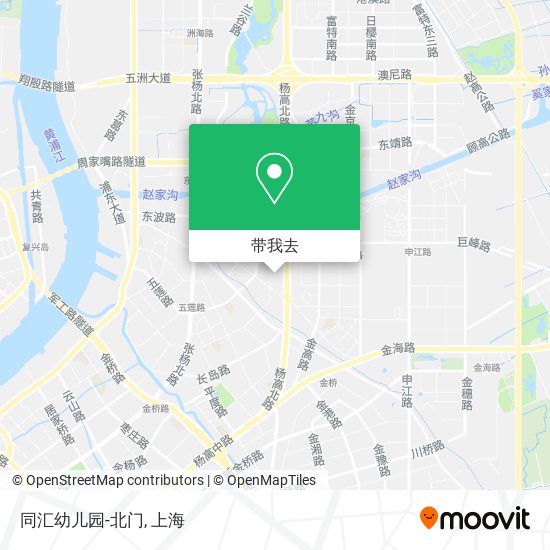 同汇幼儿园-北门地图
