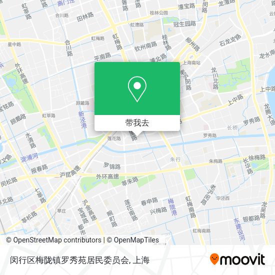 闵行区梅陇镇罗秀苑居民委员会地图