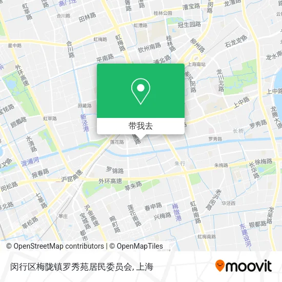 闵行区梅陇镇罗秀苑居民委员会地图