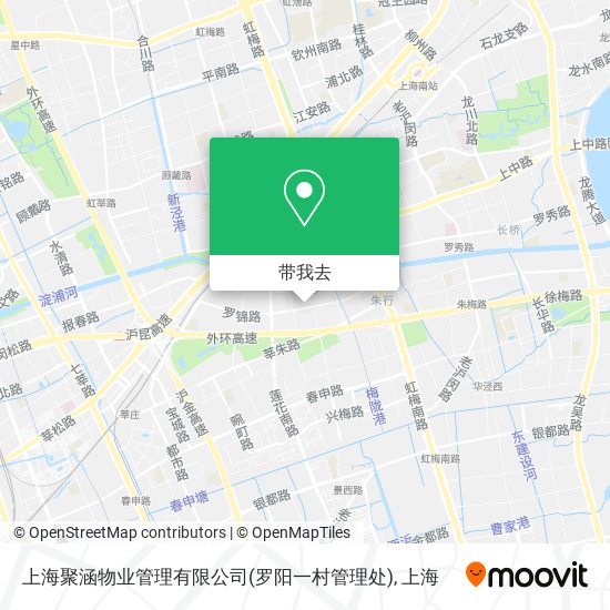上海聚涵物业管理有限公司(罗阳一村管理处)地图