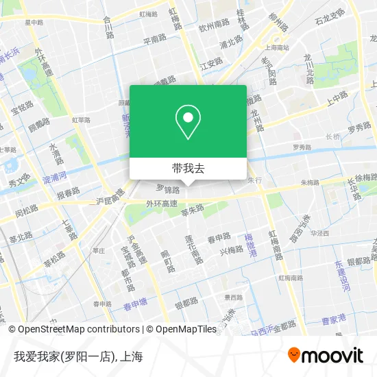 我爱我家(罗阳一店)地图